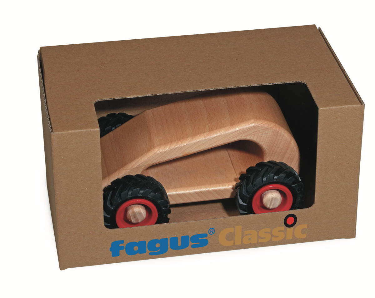 Fagus Wooden Van - wood Vehicles for open-ended play - Title: Default Title