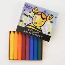 Filana Beeswax Crayons - Sticks (8 Colors)