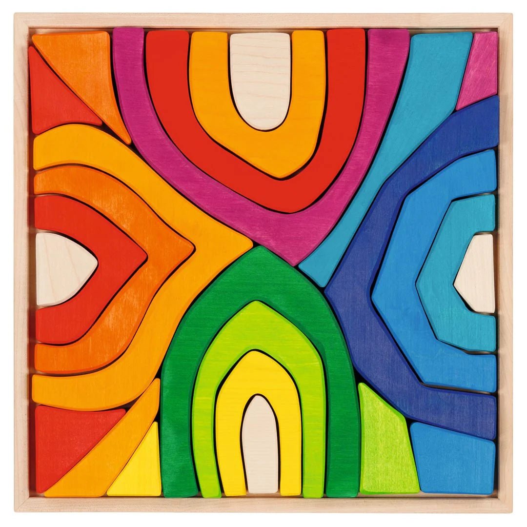 Colorful abstract blocks