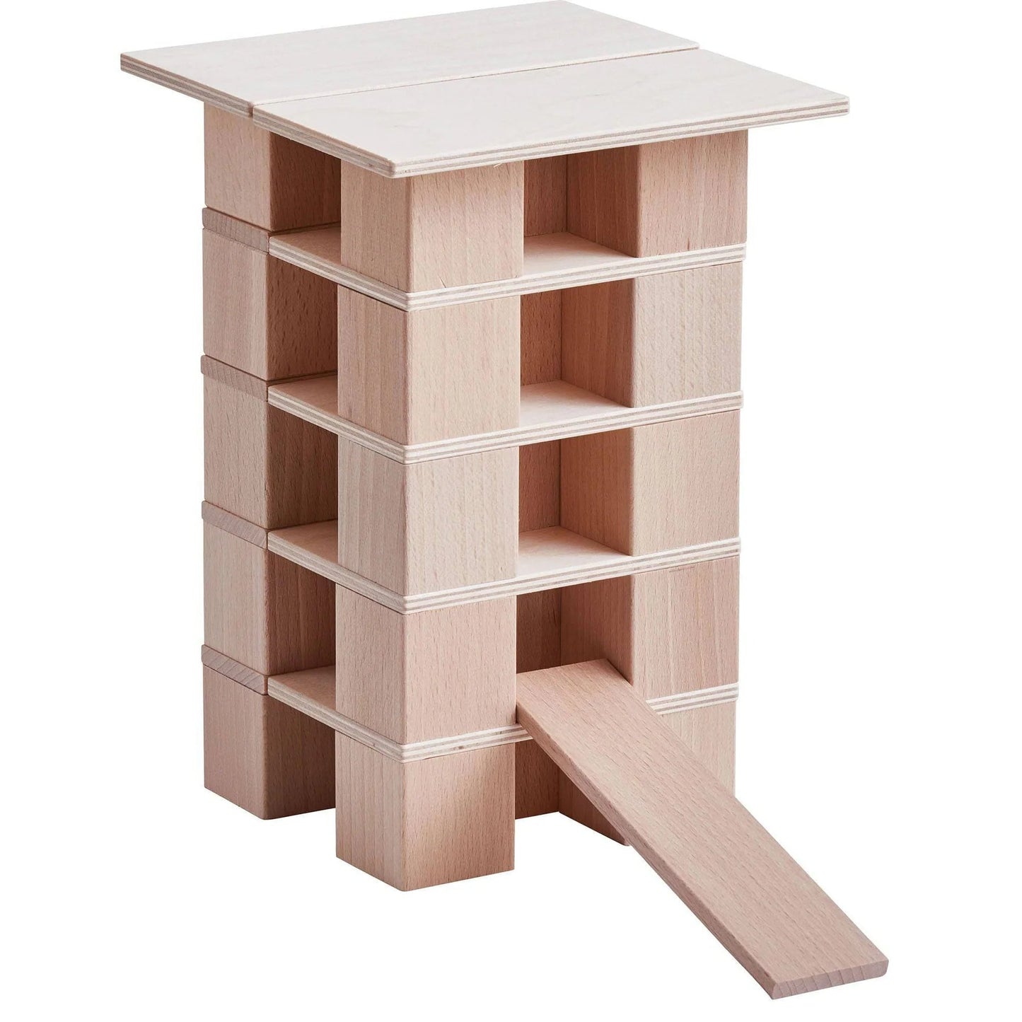 Haba Clever Up! Building Block System 1.0 - wood, cotton, natural Blocks for open-ended play - Title: Default Title