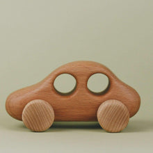 Handmade Wooden Simple Car - wood, natural, beeswax Vehicles for open-ended play - Title: Default Title