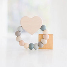 Heart Charm Teether - Riverbed