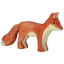 Holztiger Fox Standing Toy Figure - wood Wooden Figures for open-ended play - Title: Default Title