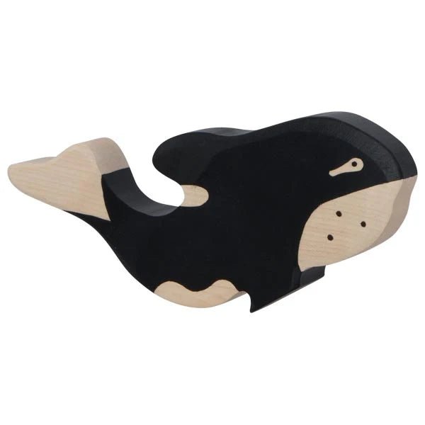 Holztiger Orca Whale - wood Wooden Figures for open-ended play - Title: Default Title