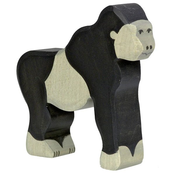 Holztiger Wooden Figure - Gorilla - wood Wooden Figures for open-ended play - Title: Default Title