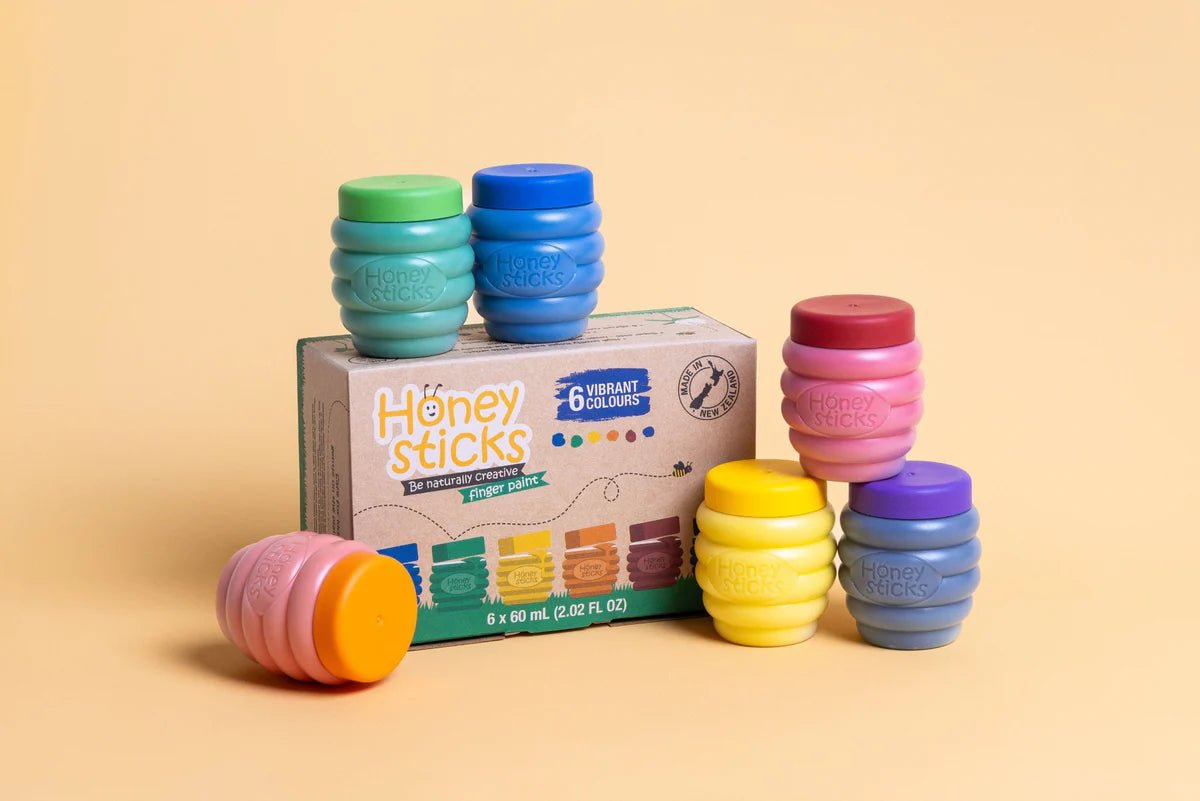 Honeysticks Finger Paint - beeswax Art & Craft Paint for open-ended play - Title: Default Title