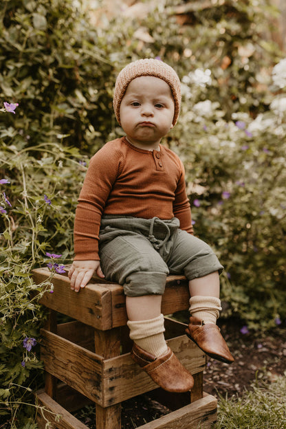 Sepia LOAFERS Leather Shoes Baby and Toddler