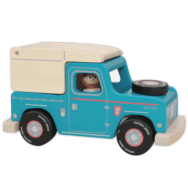 Indigo Jamm - SUV Seb - wood, rubber Vehicles for open-ended play - Title: Default Title
