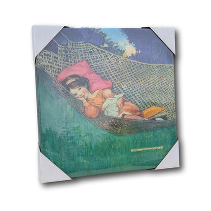 Jessie willcox smith painting girl in hammock