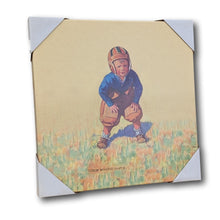 Jessie Willcox Smith Painting  on stretched canvas - gridiron hopeful football player