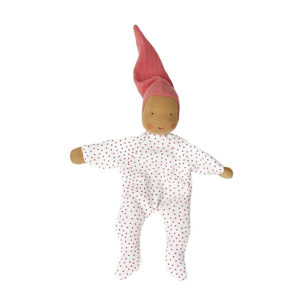 Kathe Kruse Waldorf Doll, NINI darling  8-1/4" - cotton, wool Stuffed Animals for open-ended play - Title: Default Title