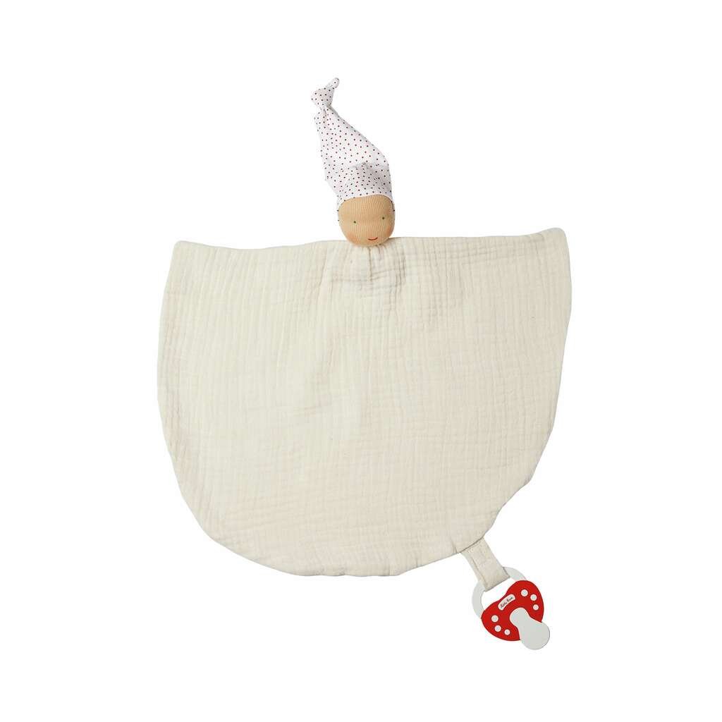 Kathe Kruse Waldorf Ghome Towel Doll, Large Natural - cotton, wool, natural Stuffed Animals for open-ended play - Title: D...