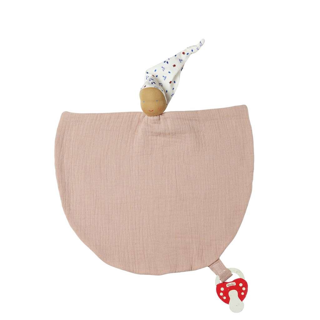 Kathe Kruse Waldorf Ghome Towel Doll, Large Rose - cotton, wool, natural Stuffed Animals for open-ended play - Title: Defa...