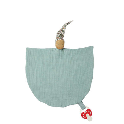 Kathe Kruse Waldorf Ghome Towel Doll, Large Turquoise - cotton, wool Stuffed Animals for open-ended play - Title: Default ...