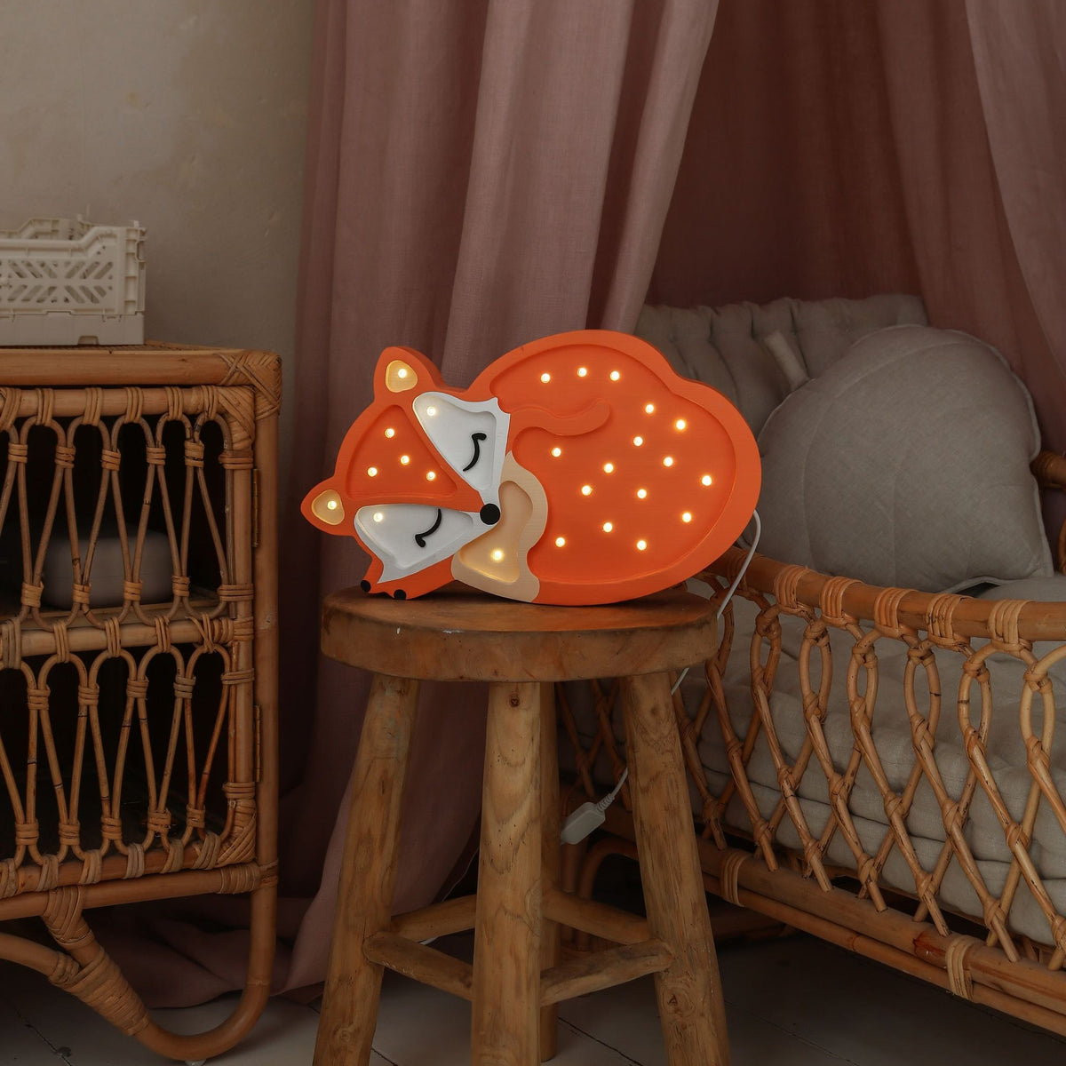 Little Lights Baby Fox Lamp