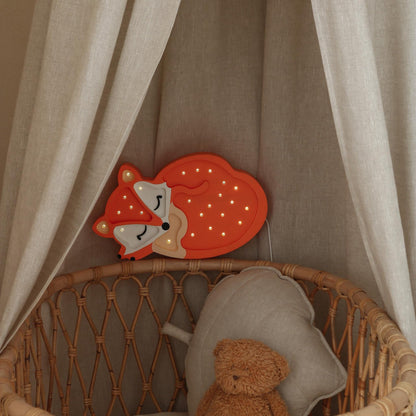 Little Lights Baby Fox Lamp