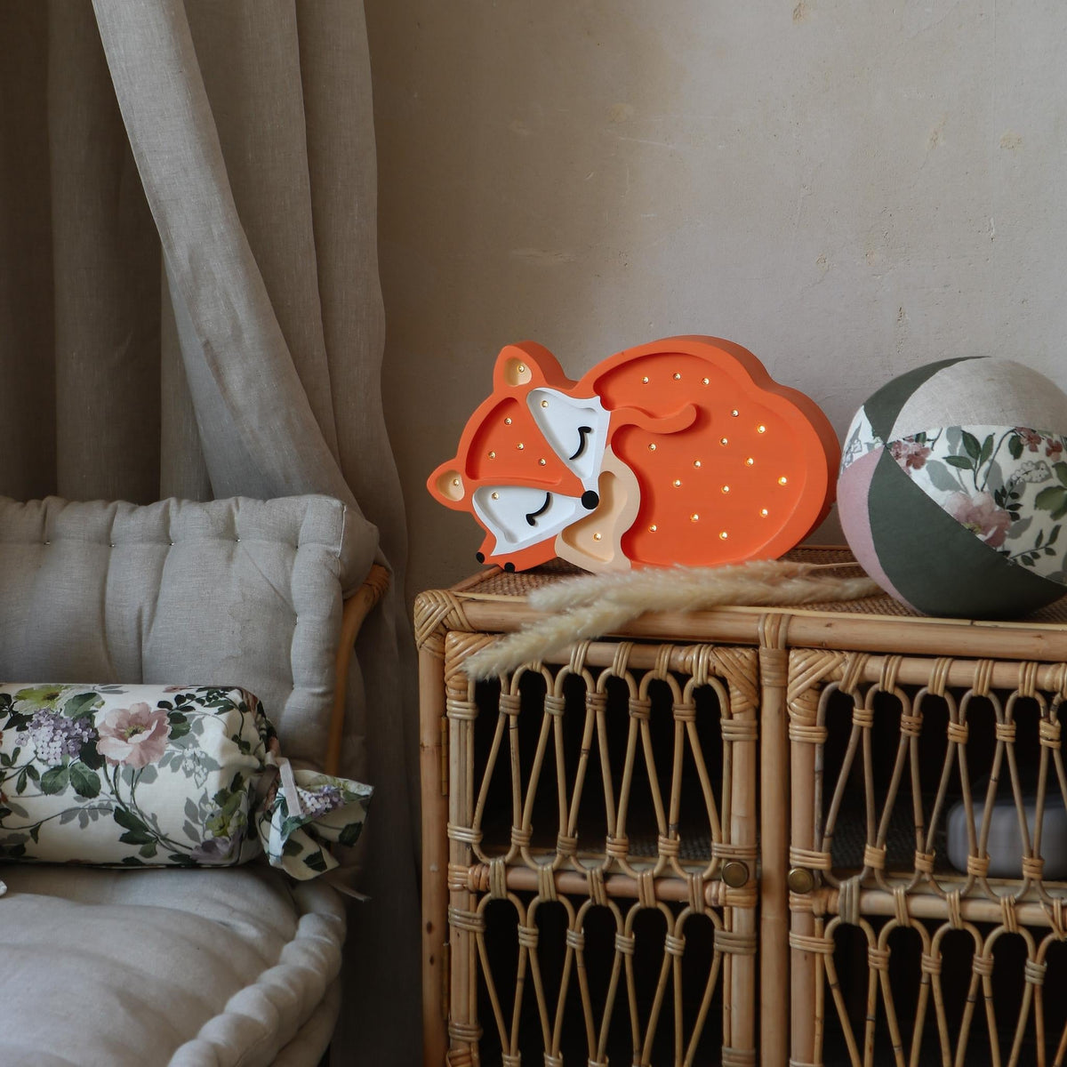 Little Lights Baby Fox Lamp