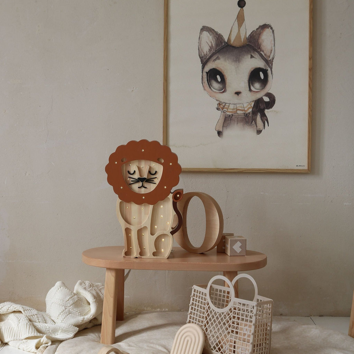Little Lights Lion Lamp