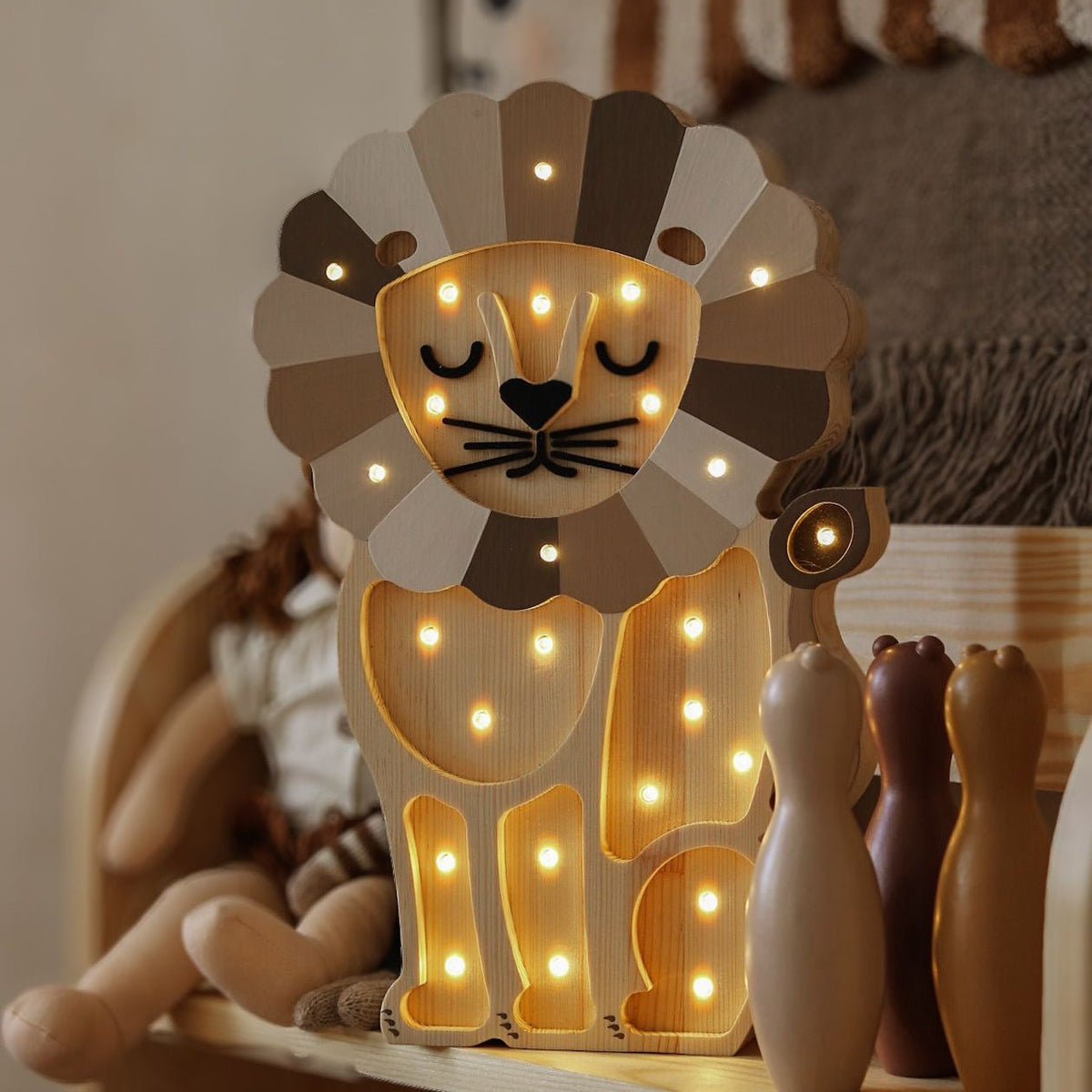 Little Lights Lion Lamp