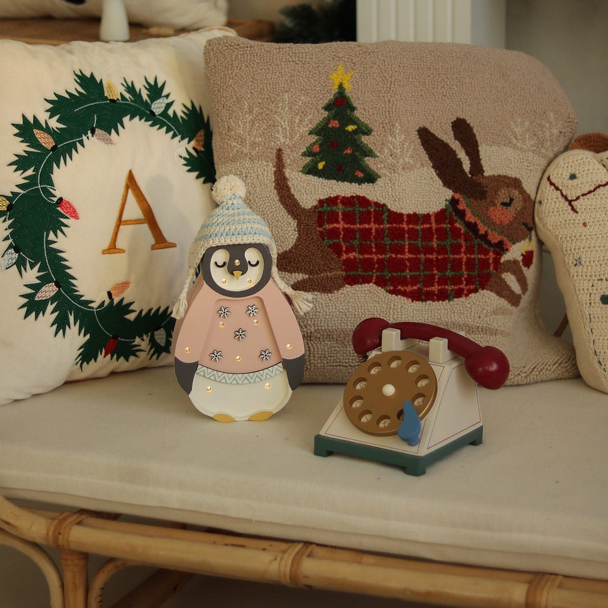 Little Lights Mini Holiday Penguin Lamp ~ Limited Edition