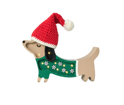 Little Lights Mini Holiday Puppy Lamp ~ Limited Edition