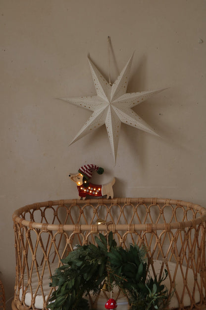 Little Lights Mini Holiday Puppy Lamp ~ Limited Edition