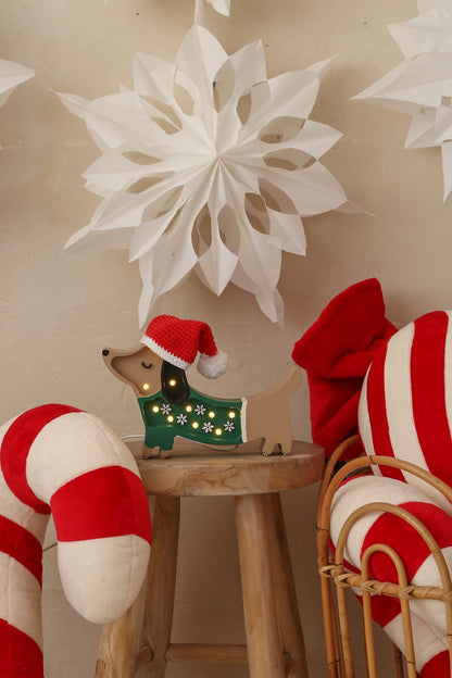 Little Lights Mini Holiday Puppy Lamp ~ Limited Edition