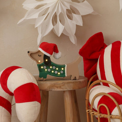 Little Lights Mini Holiday Puppy Lamp ~ Limited Edition
