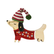 Little Lights Mini Holiday Puppy Lamp ~ Limited Edition