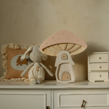 Little Lights Mushroom House Lamp