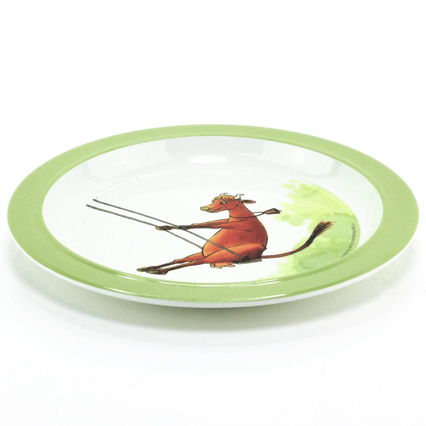 Mamma Mu Cow Plate - Melamine Dishware for open-ended play - Title: Default Title
