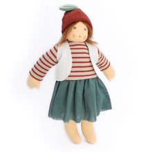 Nanchen Organic Cotton Chestnut Child Doll - Karlotta (15") - cotton, wool Dolls for open-ended play - Title: Default Title