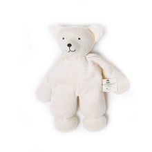 Nanchen Organic Cotton Polar Bear Rattle - cotton, wool Stuffed Animals for open-ended play - Title: Default Title