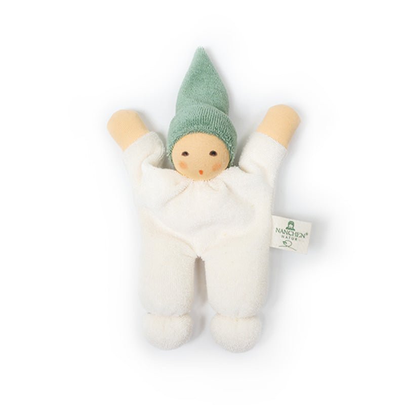 
                  
                    Nanchen Nanchen Organic Cotton Waldorf Rattle Doll "Nucki" - blueottertoys-NC152027
                  
                