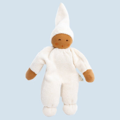 Nanchen Organic Cotton Waldorf Rattle Doll "Nucki"