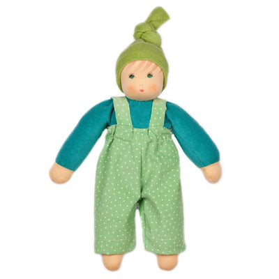 Nanchen Organic Doll - Summer Boy - Jakob - cotton, wool, natural Dolls for open-ended play - Title: Default Title