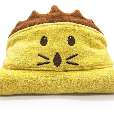 Organic Cotton Bath Poncho - Lion - cotton Bath Toys for open-ended play - Title: Default Title