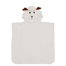 Organic Cotton Bath Poncho - Sheep - cotton, wool Bath Toys for open-ended play - Title: Default Title