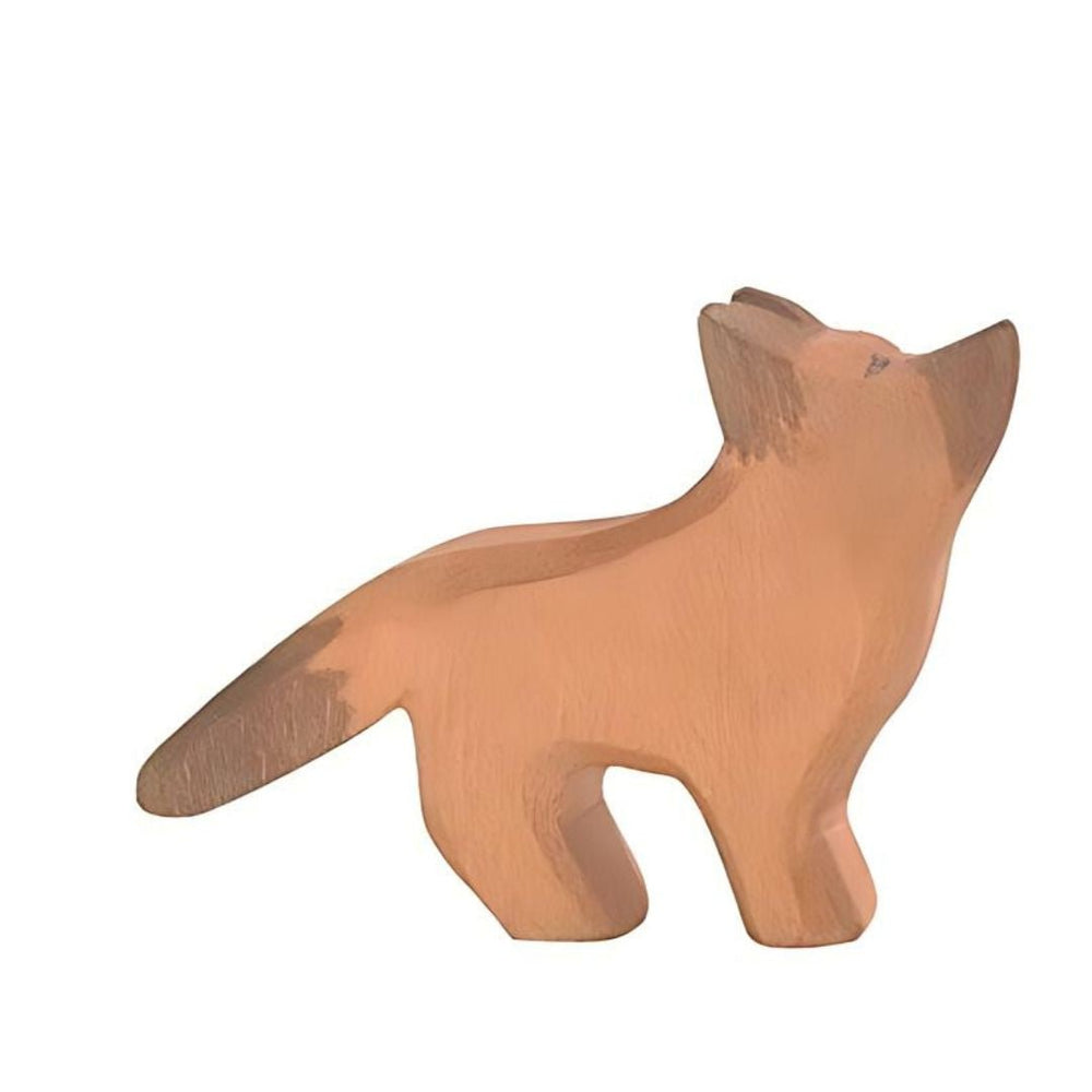 Oshteimer Wooden German Shepherd - Small - Head High - wood, natural Wooden Figures for open-ended play - Title: Default T...
