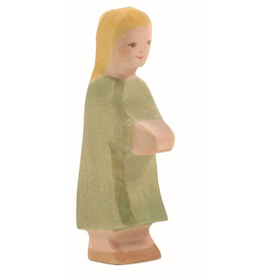 Oshteimer Wooden Gretel Figure - wood, natural Wooden Figures for open-ended play - Title: Default Title