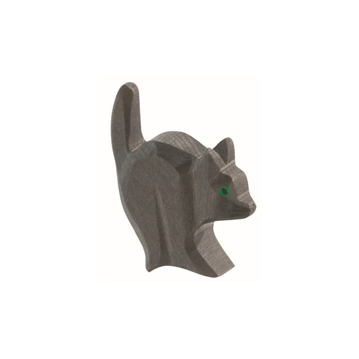 Ostheimer Cat for Witch - wood, natural Wooden Figures for open-ended play - Title: Default Title