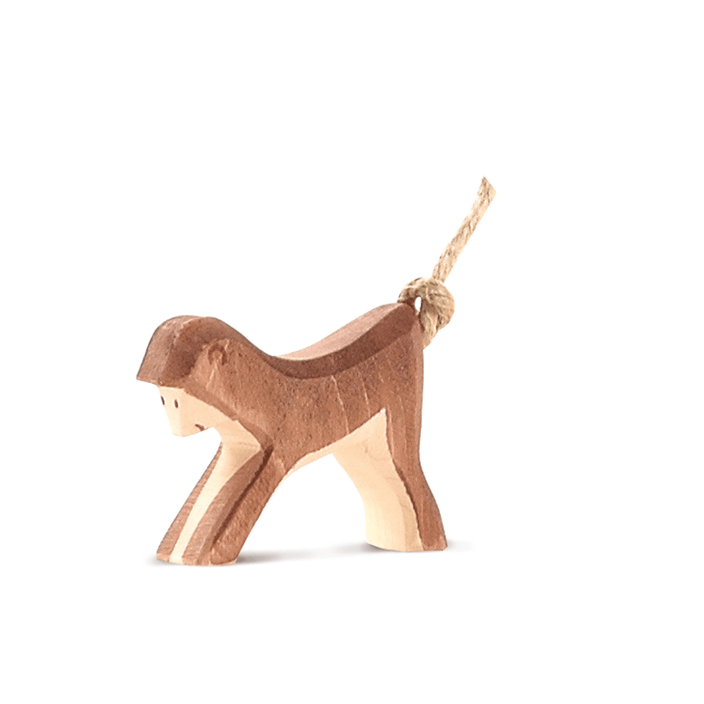 Ostheimer Monkey - wood, natural Wooden Figures for open-ended play - Title: Default Title