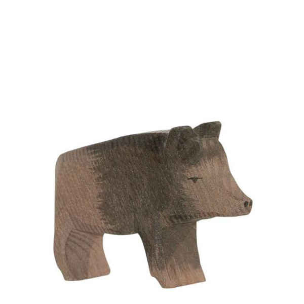 Ostheimer Wild Boar, Sow - wood, natural Wooden Figures for open-ended play - Title: Default Title