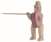 Ostheimer Wooden Figure, Riding Knight (Red) - wood, natural Wooden Figures for open-ended play - Title: Default Title