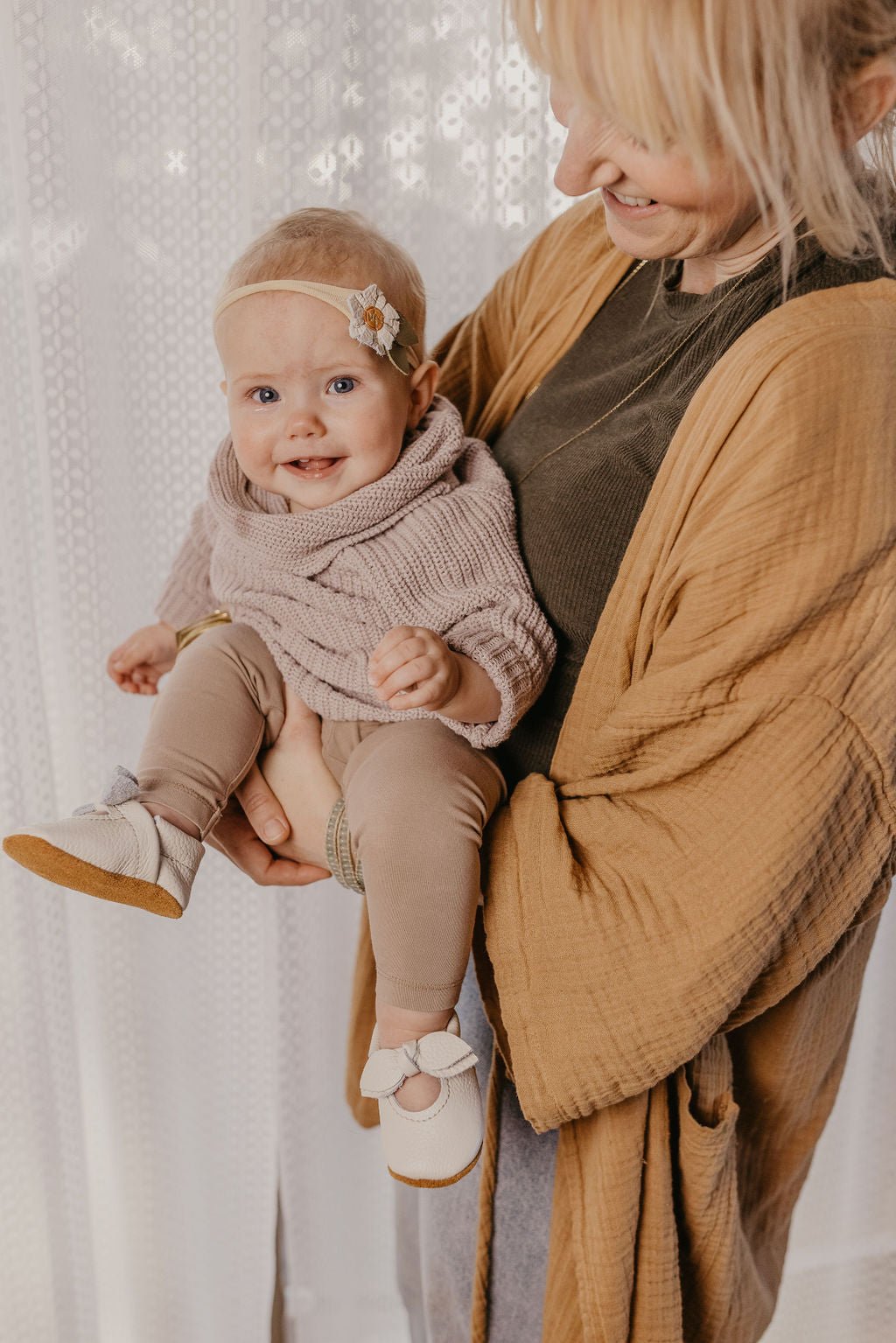 Oyster (beige pink) BELLA JANES Shoes Baby and Toddler