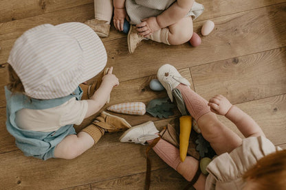 Oyster Bunnies // Cute Critters Leather Shoes Baby and Toddler Bunny