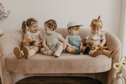 Oyster Butterflies // Cute Critters Leather Shoes Baby and Toddler