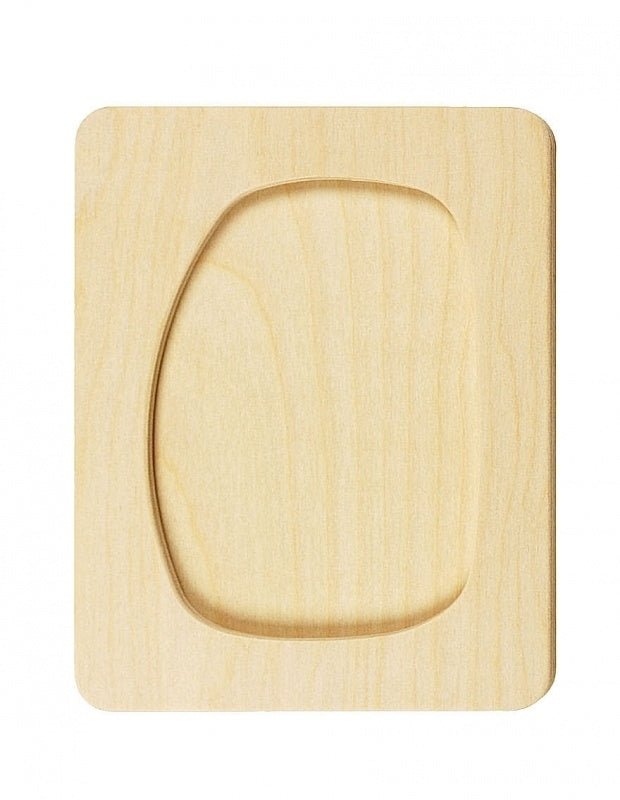 Wooden postcard frame