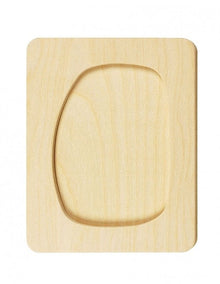 Wooden postcard frame