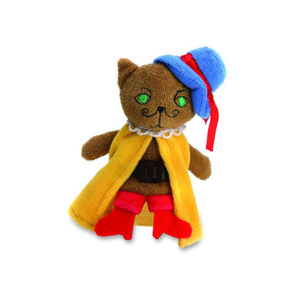 Puss in Boots Finger Puppet - cotton Finger Puppets for open-ended play - Title: Default Title